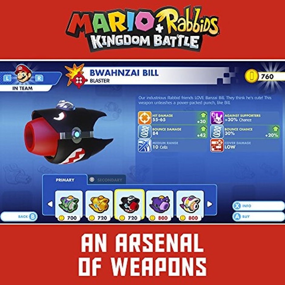 NINTENDO Mario + Rabbids Kingdom Hearts Translation missing: pt-BR.activerecord.decorators.item_part_image/alt