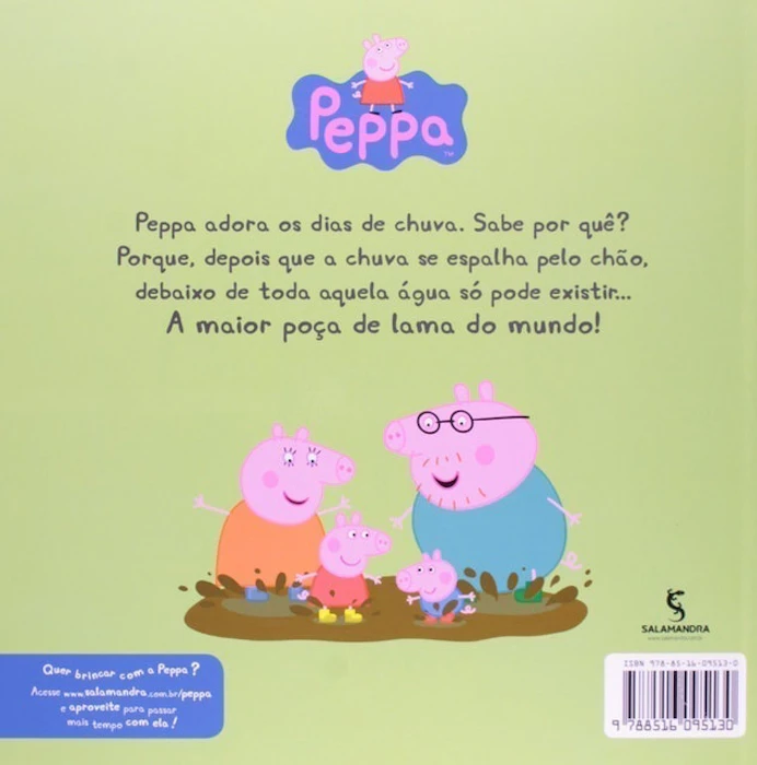 NEVILLE ASTLEY Peppa, A Maior Poça de Lama do Mundo Translation missing: pt-BR.activerecord.decorators.item_part_image/alt