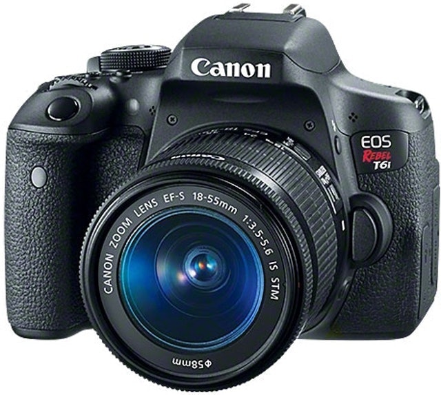CANON Câmera DSLR com Lente 18-55 mm Translation missing: pt-BR.activerecord.decorators.item_part_image/alt