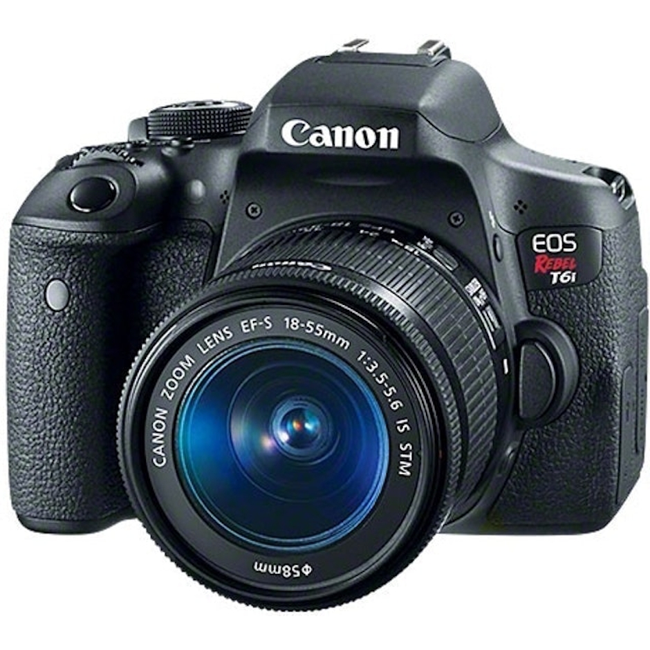 CANON Câmera DSLR com Lente 18-55 mm Translation missing: pt-BR.activerecord.decorators.item_part_image/alt
