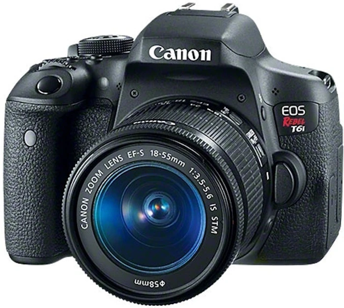 CANON Câmera DSLR com Lente 18-55 mm Translation missing: pt-BR.activerecord.decorators.item_part_image/alt