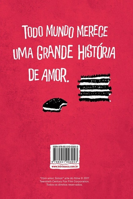 YOUNG ADULT Simon Vs. a Agenda Homo Sapiens (Com Amor, Simon) Translation missing: pt-BR.activerecord.decorators.item_part_image/alt