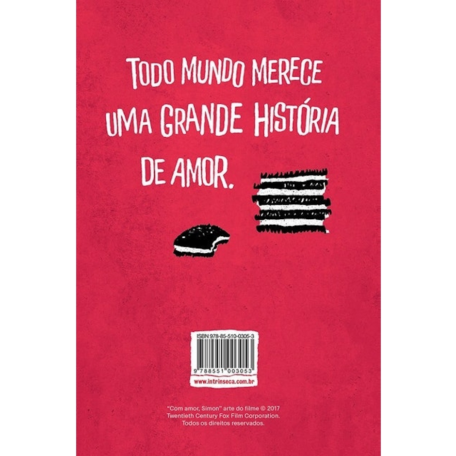 YOUNG ADULT Simon Vs. a Agenda Homo Sapiens (Com Amor, Simon) Translation missing: pt-BR.activerecord.decorators.item_part_image/alt