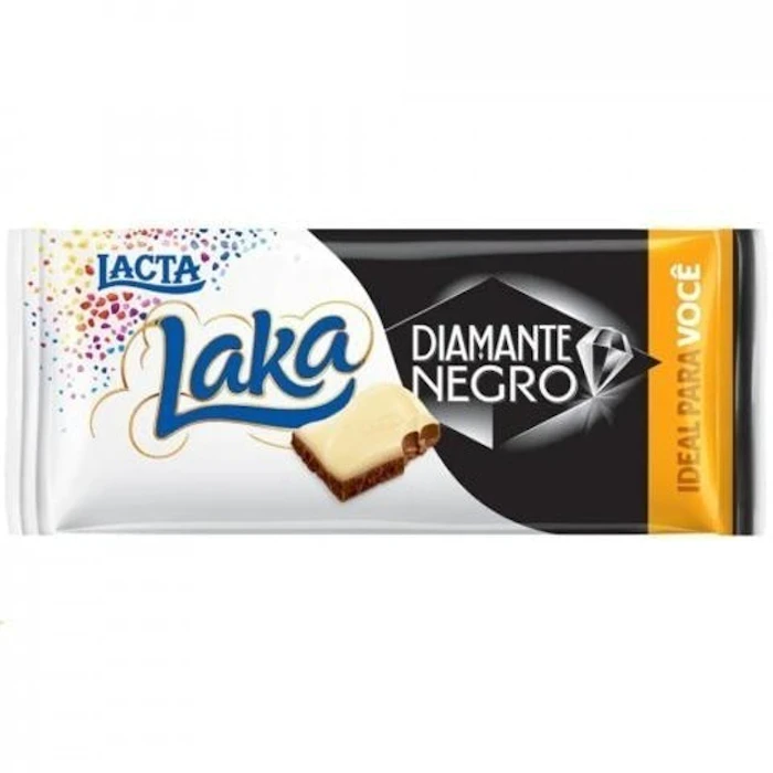 LACTA Tablete Chocolate Laka Diamante Negro 90g Translation missing: pt-BR.activerecord.decorators.item_part_image/alt