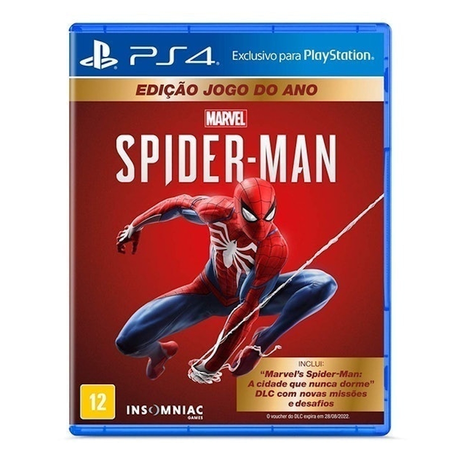 INSOMNIAC GAMES Game Marvel's Spider-Man para PS4 Translation missing: pt-BR.activerecord.decorators.item_part_image/alt