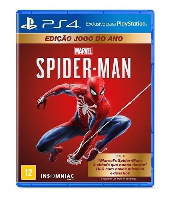 INSOMNIAC GAMES Game Marvel's Spider-Man para PS4 Translation missing: pt-BR.activerecord.decorators.item_part_image/alt