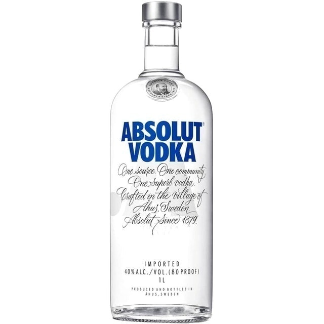 ABSOLUT Vodka Absolut 1l Translation missing: pt-BR.activerecord.decorators.item_part_image/alt