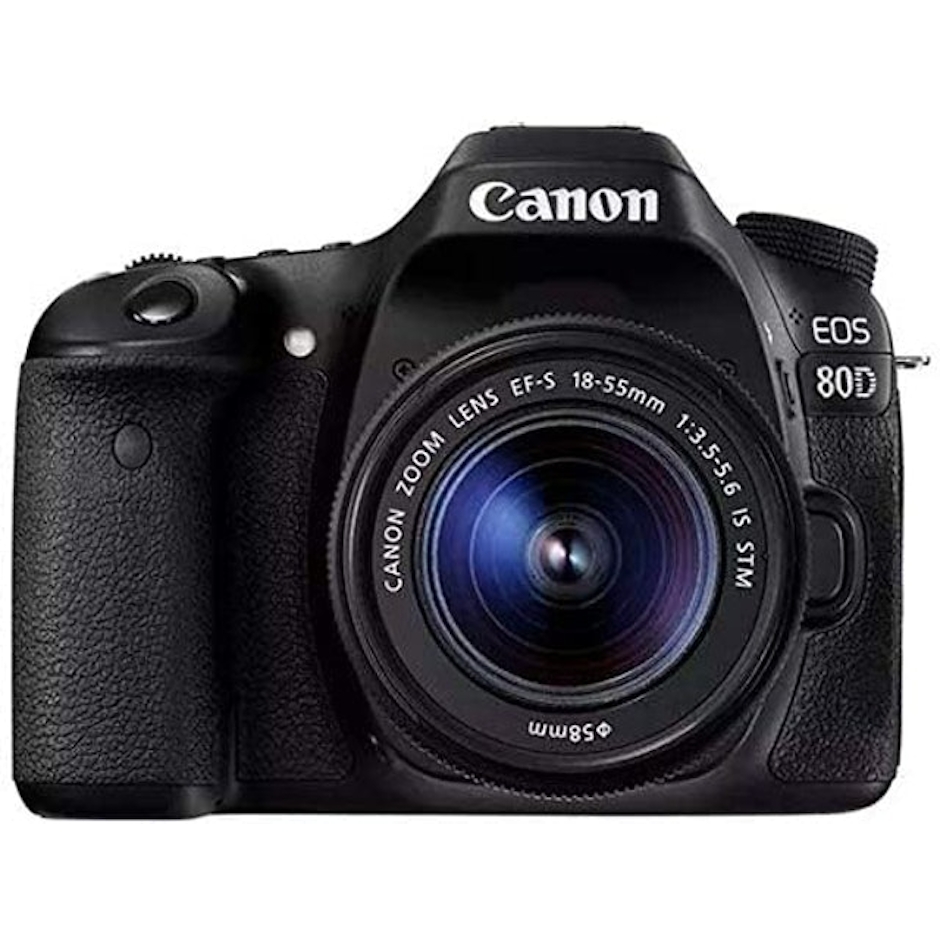 CANON Câmera Fotográfica DSLR com Lente 18-55mm Translation missing: pt-BR.activerecord.decorators.item_part_image/alt