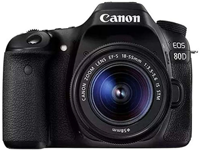 CANON Câmera Fotográfica DSLR com Lente 18-55mm Translation missing: pt-BR.activerecord.decorators.item_part_image/alt