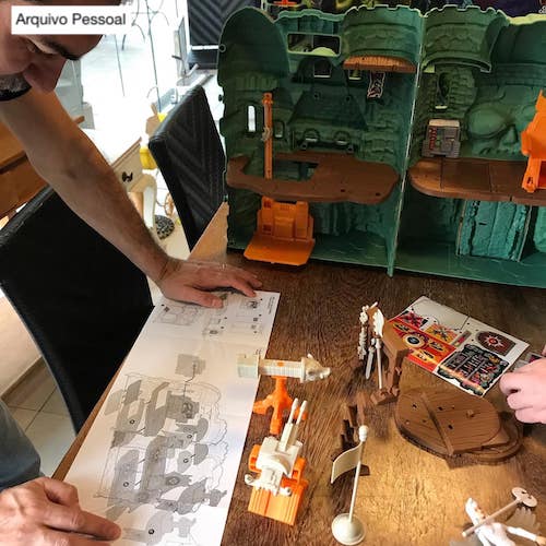 MATTEL Castelo de Grayskull He-Man  Translation missing: pt-BR.activerecord.decorators.item_part_image/alt