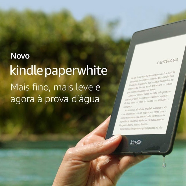 AMAZON Kindle Paperwhite 8 GB à Prova d'Água Translation missing: pt-BR.activerecord.decorators.item_part_image/alt