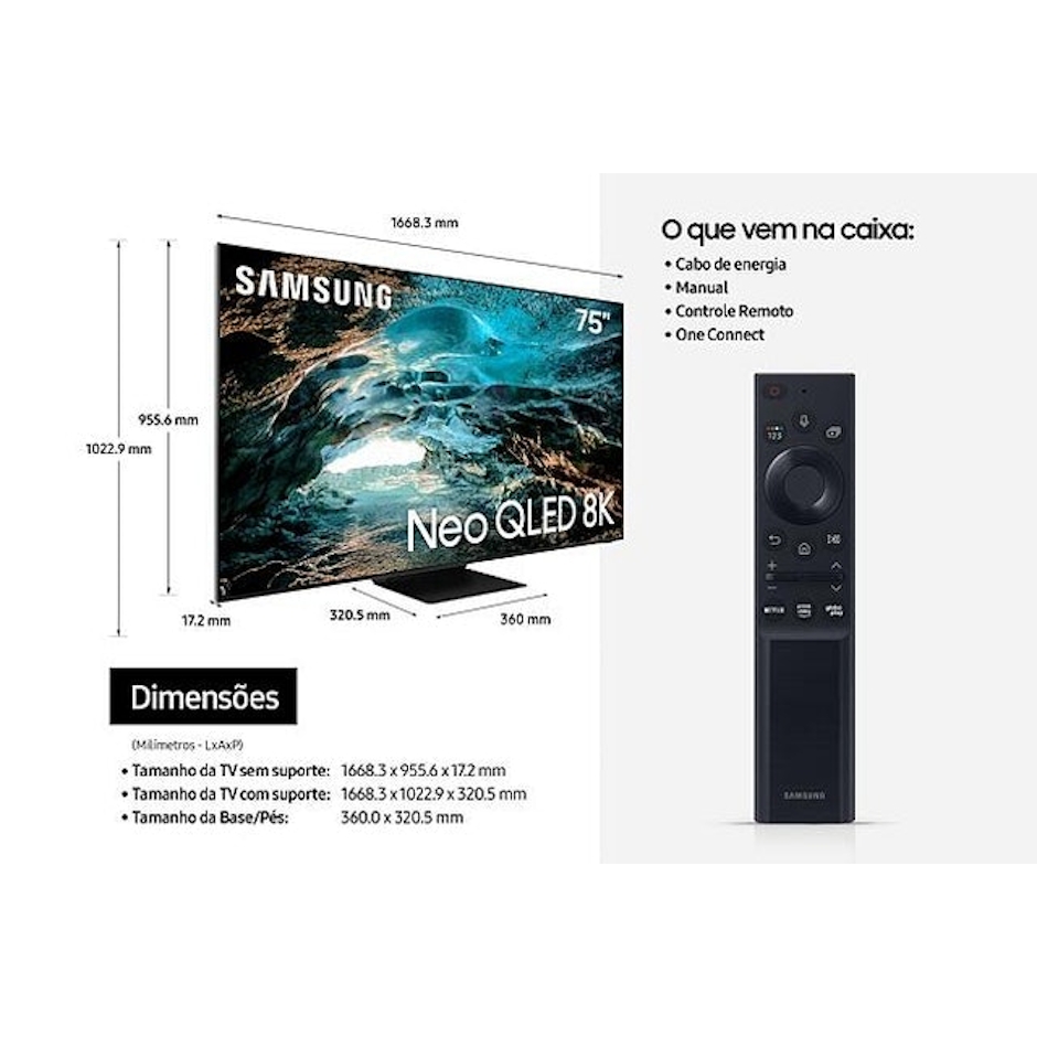 SAMSUNG Smart TV 75" Neo QNED 8K Translation missing: pt-BR.activerecord.decorators.item_part_image/alt