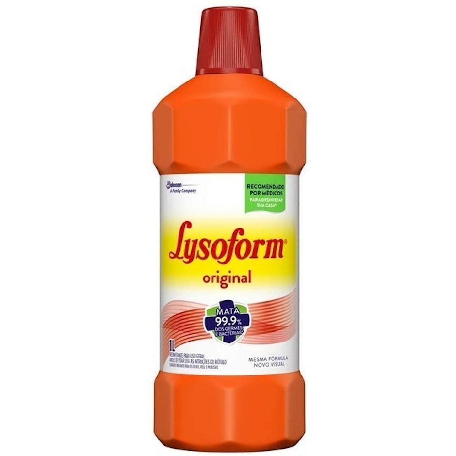 LYSOFORM Desinfetante Bactericida Original 1l Translation missing: pt-BR.activerecord.decorators.item_part_image/alt
