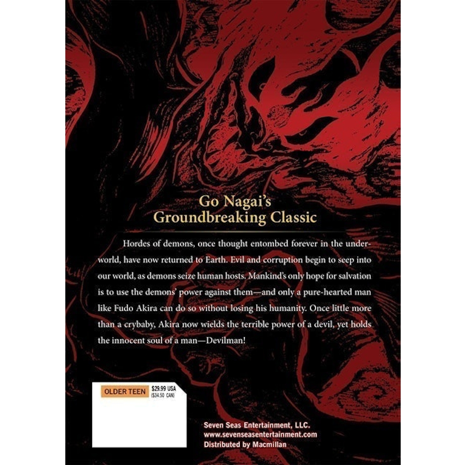 GO NAGAI Devilman: The Classic Collection Volume 1 (Inglês) Translation missing: pt-BR.activerecord.decorators.item_part_image/alt