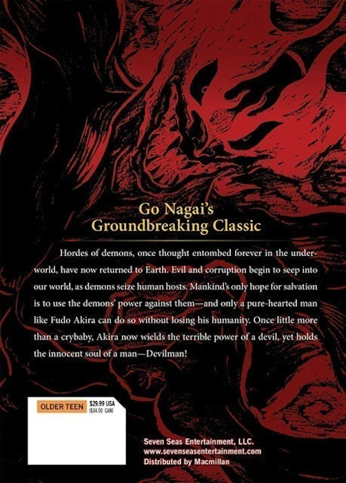 GO NAGAI Devilman: The Classic Collection Volume 1 (Inglês) Translation missing: pt-BR.activerecord.decorators.item_part_image/alt