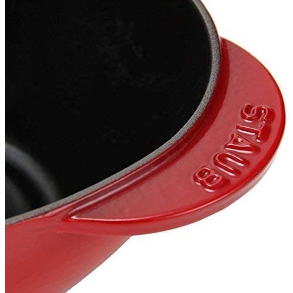 STAUB Caçarola Coração Cereja Ferro Fundido 20cm Translation missing: pt-BR.activerecord.decorators.item_part_image/alt
