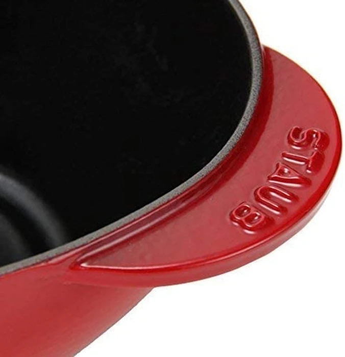 STAUB Caçarola Coração Cereja Ferro Fundido 20cm Translation missing: pt-BR.activerecord.decorators.item_part_image/alt