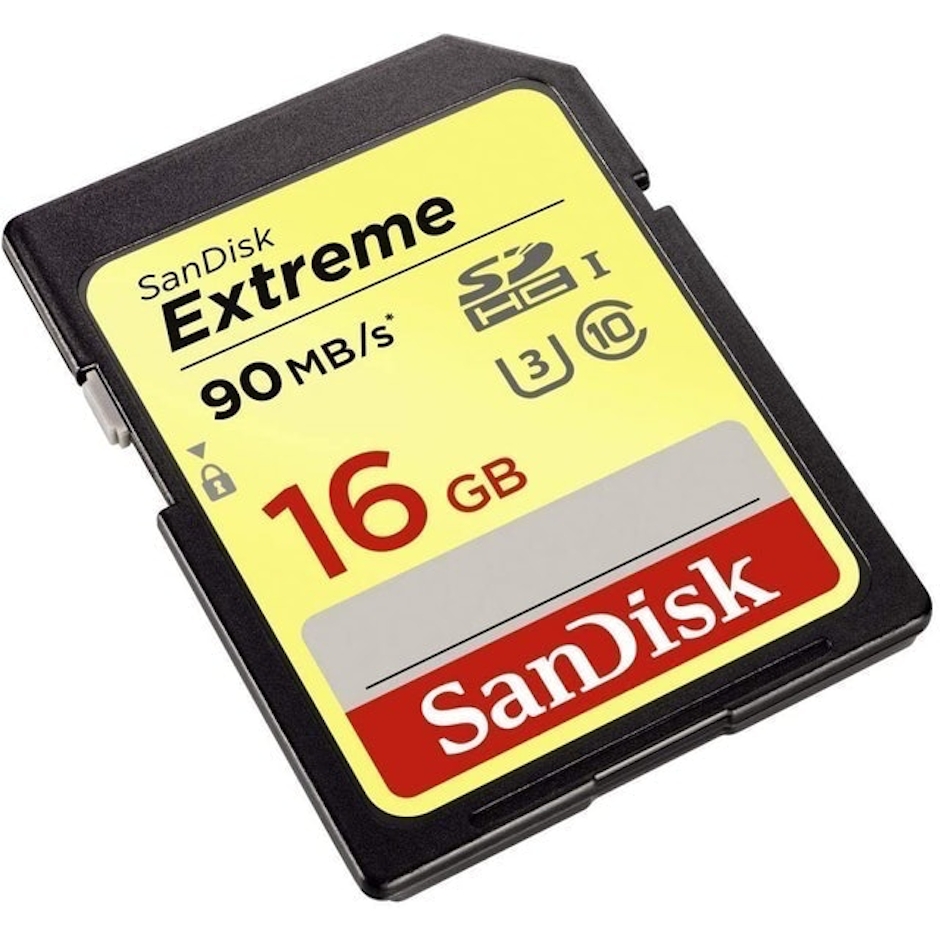 SANDISK Cartão de Memória Extreme 16GB Translation missing: pt-BR.activerecord.decorators.item_part_image/alt