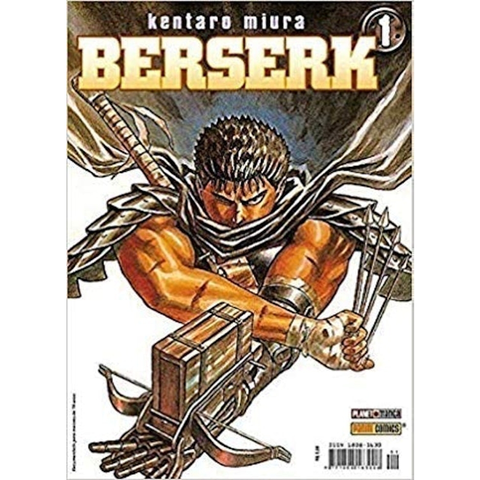 KENTARO MIURA Berserk - Volume 1 Translation missing: pt-BR.activerecord.decorators.item_part_image/alt