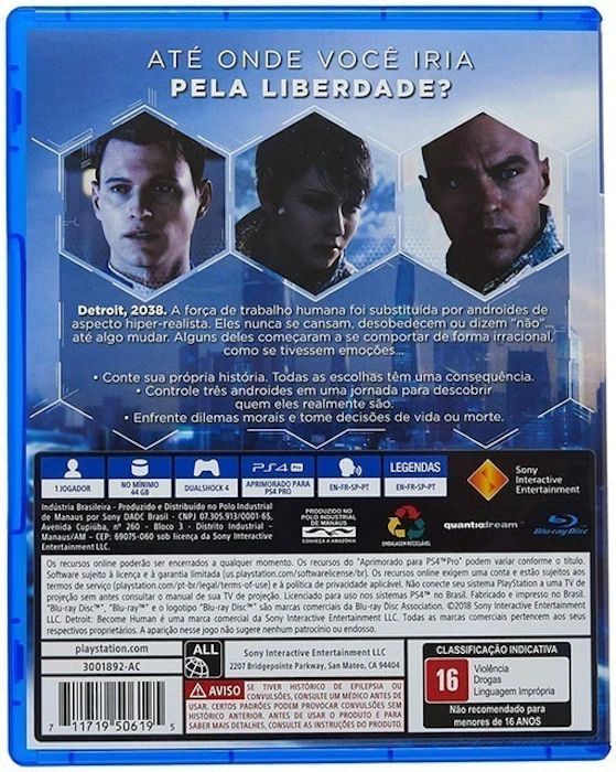 QUANTIC DREAM Detroit Become Human Translation missing: pt-BR.activerecord.decorators.item_part_image/alt
