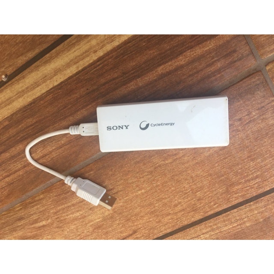 SONY Carregador Portátil Usb 5000 Mah Translation missing: pt-BR.activerecord.decorators.item_part_image/alt
