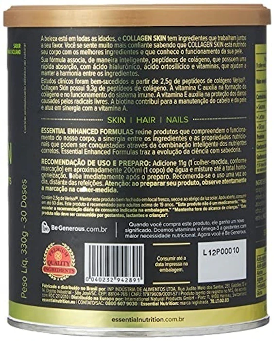 ESSENTIAL NUTRITION Collagen Skin Translation missing: pt-BR.activerecord.decorators.item_part_image/alt
