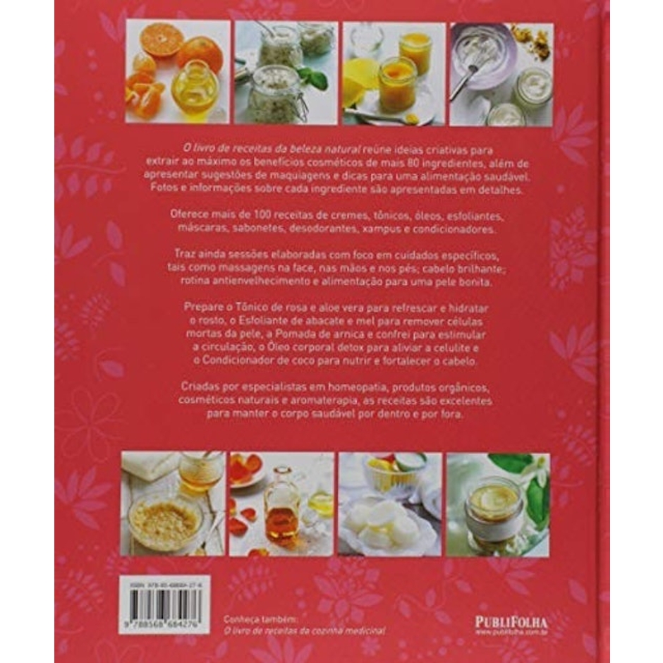 EDITORA PUBLIFOLHA O Livro de Receitas da Beleza Natural Translation missing: pt-BR.activerecord.decorators.item_part_image/alt