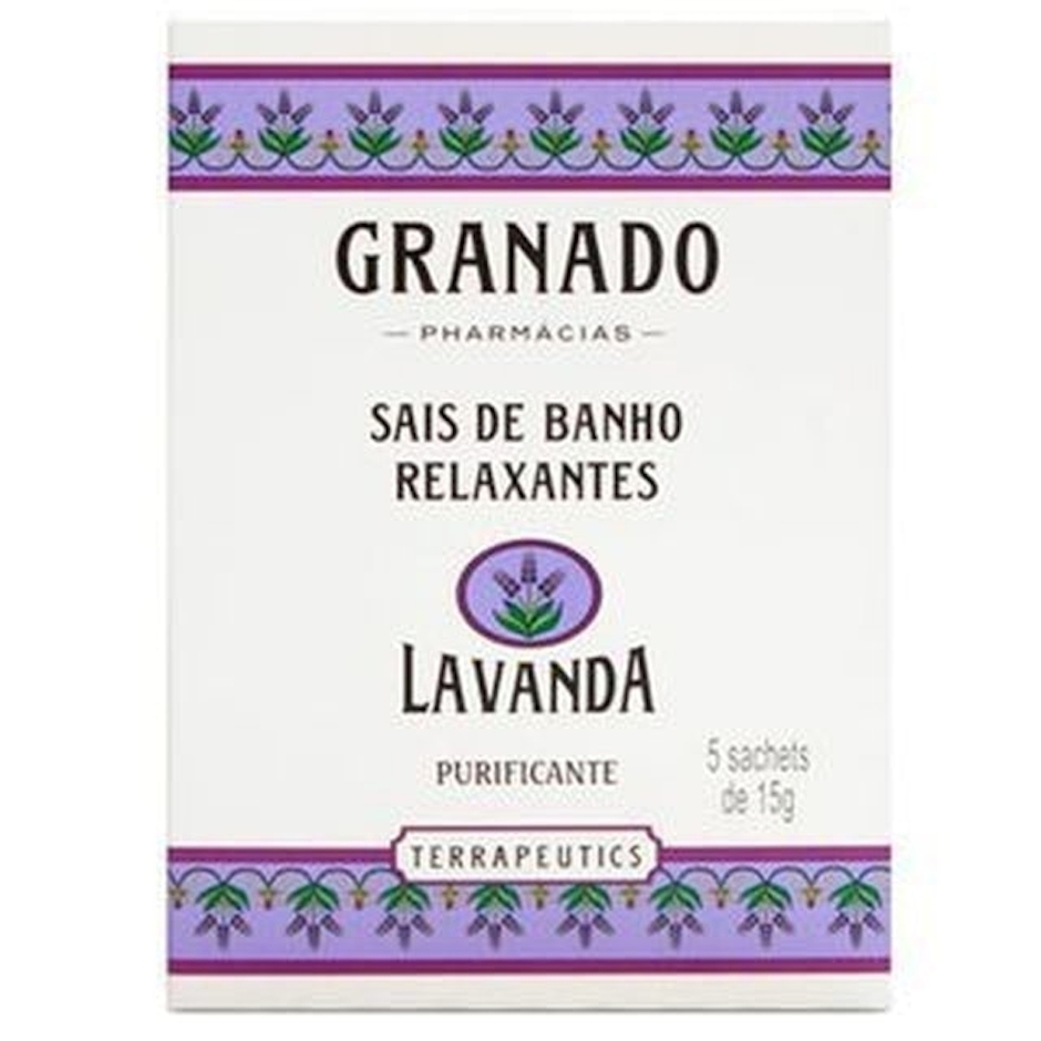 GRANADO Sais de Banho Lavanda 5 Unidades Translation missing: pt-BR.activerecord.decorators.item_part_image/alt