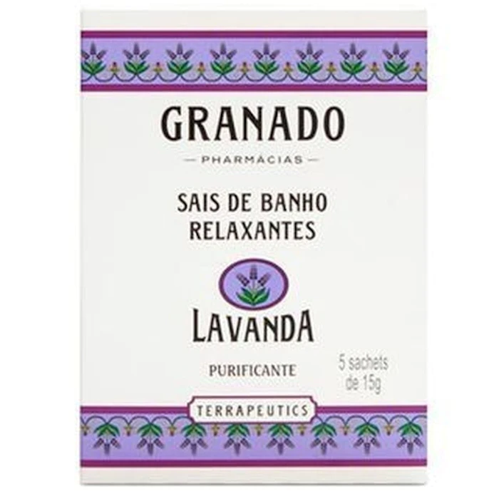 GRANADO Sais de Banho Lavanda 5 Unidades Translation missing: pt-BR.activerecord.decorators.item_part_image/alt