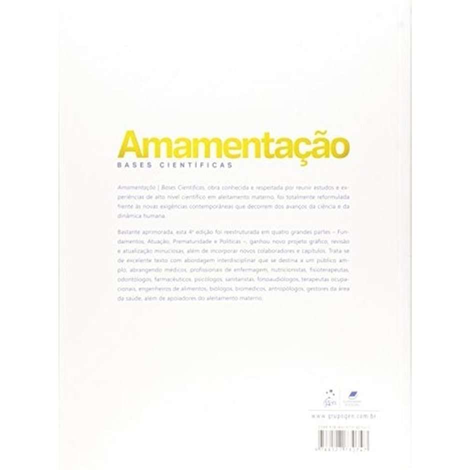 Livro Amamentação - Bases Científicas Translation missing: pt-BR.activerecord.decorators.item_part_image/alt