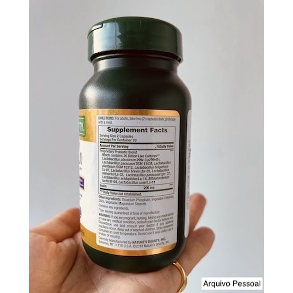 NATURE'S BOUNTY Probiotic 10 Translation missing: pt-BR.activerecord.decorators.item_part_image/alt