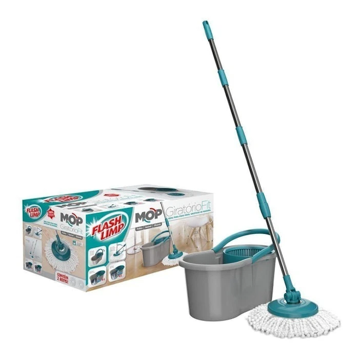 FLASHLIMP Mop Giratório Fit Flash Limp Verde Translation missing: pt-BR.activerecord.decorators.item_part_image/alt