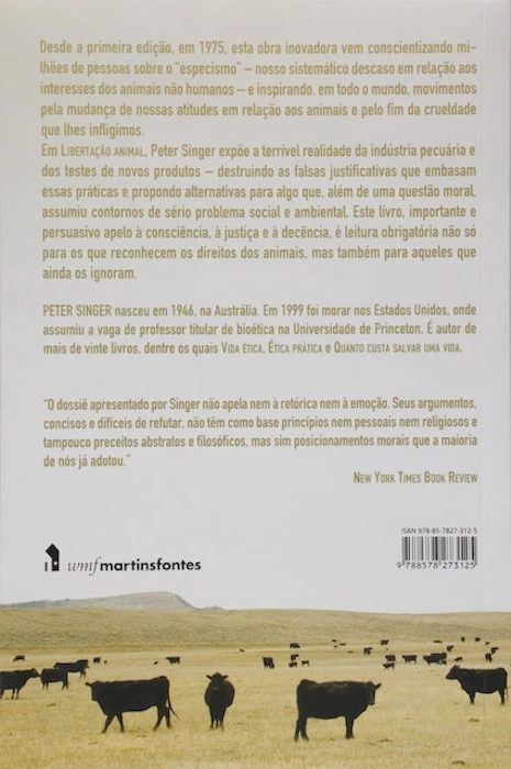 Peter Singer Libertação Animal Translation missing: pt-BR.activerecord.decorators.item_part_image/alt