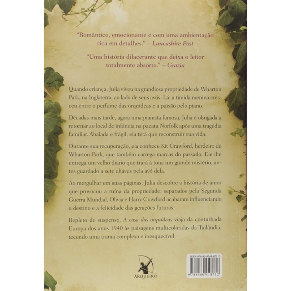 LUCINDA RILEY A Casa das Orquídeas Translation missing: pt-BR.activerecord.decorators.item_part_image/alt