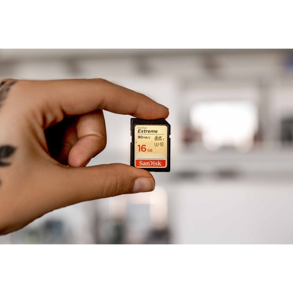 SANDISK Cartão de Memória Extreme 16GB Translation missing: pt-BR.activerecord.decorators.item_part_image/alt