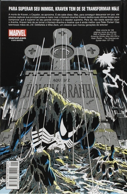 J.M. DE MATTEIS Homem-aranha: A Última Caçada De Kraven Translation missing: pt-BR.activerecord.decorators.item_part_image/alt