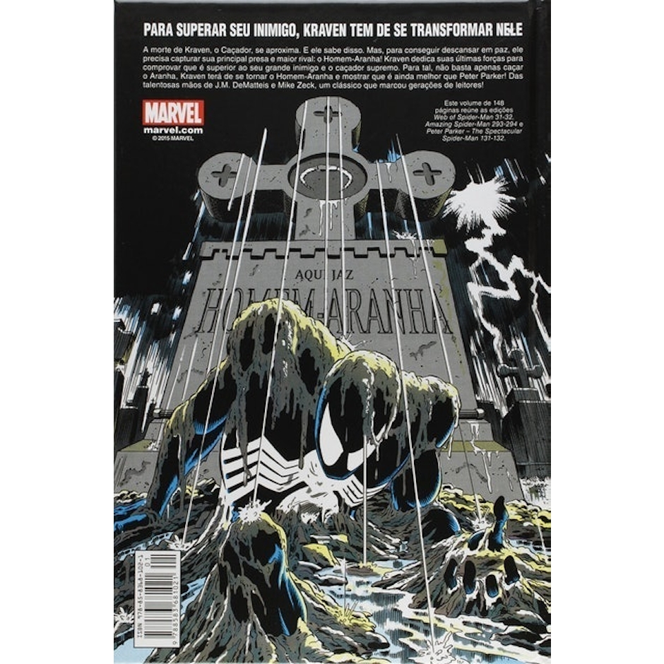 J.M. DE MATTEIS Homem-aranha: A Última Caçada De Kraven Translation missing: pt-BR.activerecord.decorators.item_part_image/alt