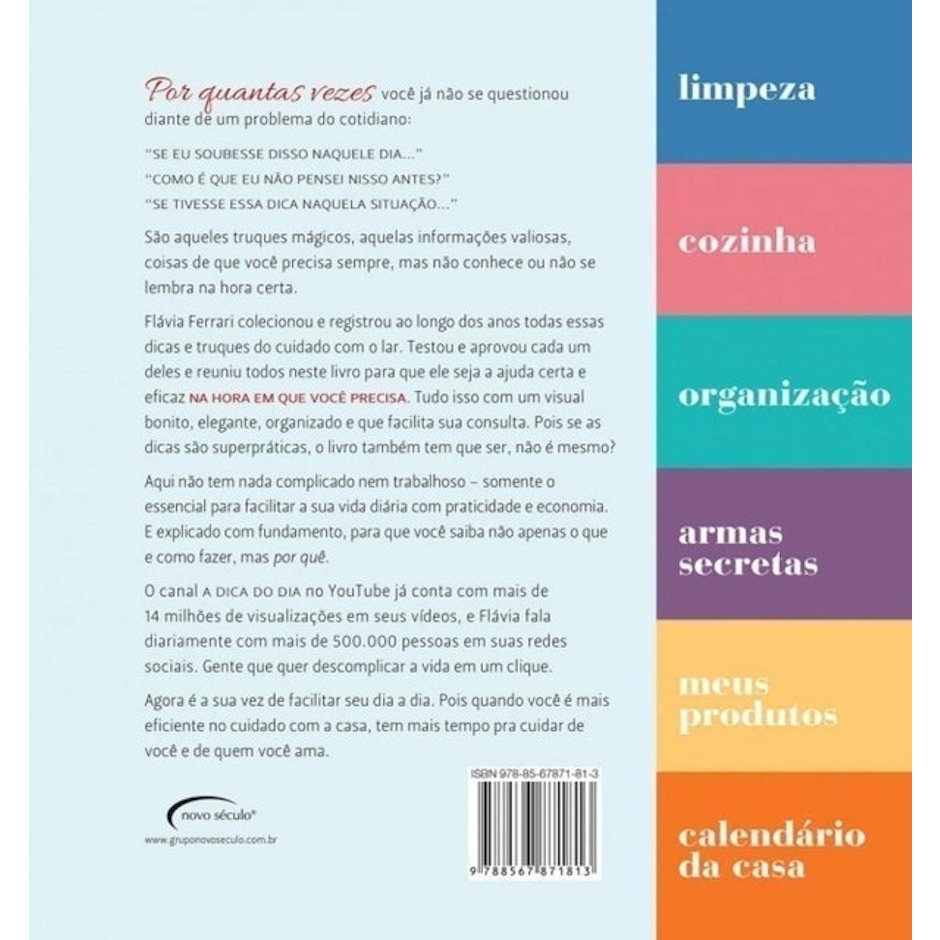 FLÁVIA FERRARI A Dica do Dia Translation missing: pt-BR.activerecord.decorators.item_part_image/alt
