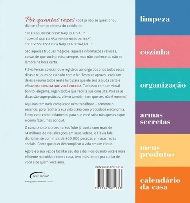 FLÁVIA FERRARI A Dica do Dia Translation missing: pt-BR.activerecord.decorators.item_part_image/alt