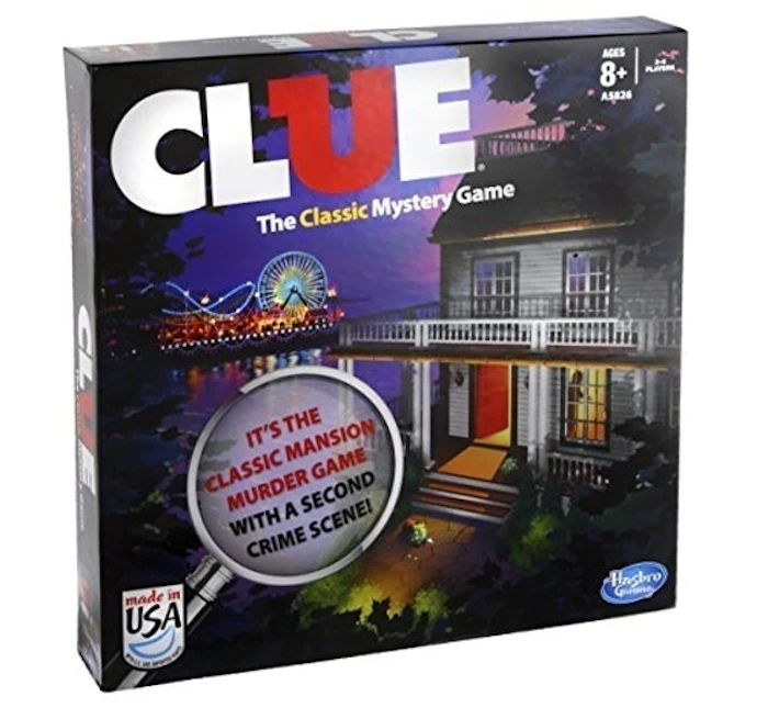 HASBRO Clue Translation missing: pt-BR.activerecord.decorators.item_part_image/alt