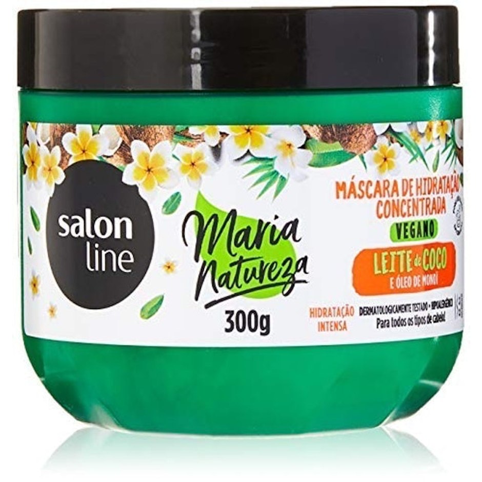 SALON LINE Máscara de Hidratação Maria Natureza Leite de Coco & Óleo de Monoi Translation missing: pt-BR.activerecord.decorators.item_part_image/alt