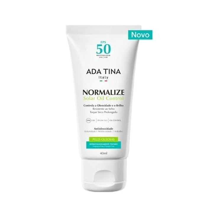 ADA TINA Protetor Solar Facial Normalize Oil Control FPS 50 Translation missing: pt-BR.activerecord.decorators.item_part_image/alt