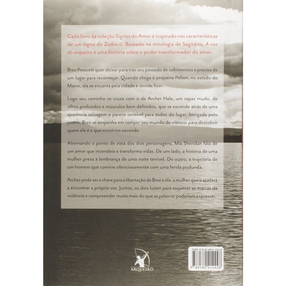 MIA SHERIDAN A Voz do Arqueiro Translation missing: pt-BR.activerecord.decorators.item_part_image/alt