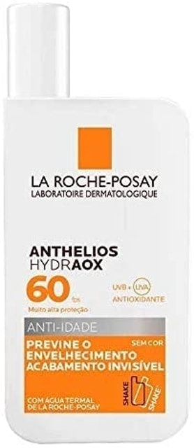 LA ROCHE-POSAY Protetor Solar Facial Anthelios Hydraox sem Cor FPS 60 Translation missing: pt-BR.activerecord.decorators.item_part_image/alt