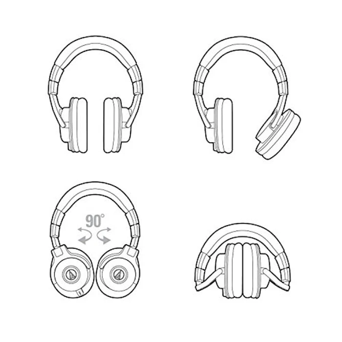 AUDIO-TECHNICA M40X Translation missing: pt-BR.activerecord.decorators.item_part_image/alt