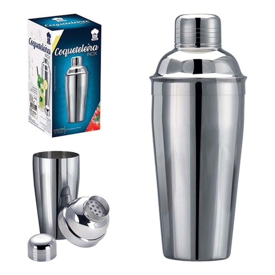 ART HOUSE Coqueteleira Inox 750ml 3 Peças Translation missing: pt-BR.activerecord.decorators.item_part_image/alt
