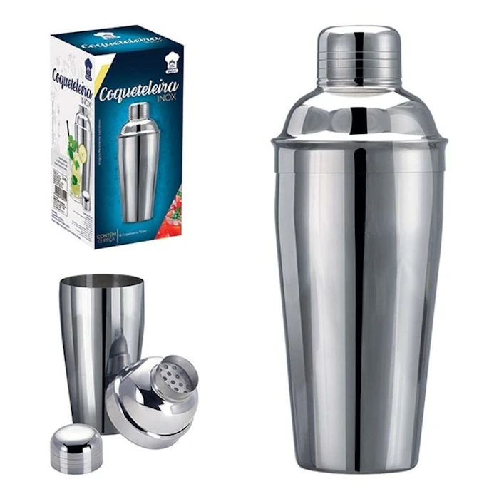ART HOUSE Coqueteleira Inox 750ml 3 Peças Translation missing: pt-BR.activerecord.decorators.item_part_image/alt
