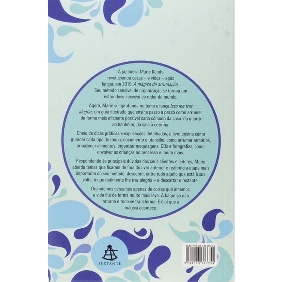 MARIE KONDO Isso Me Traz Alegria Translation missing: pt-BR.activerecord.decorators.item_part_image/alt