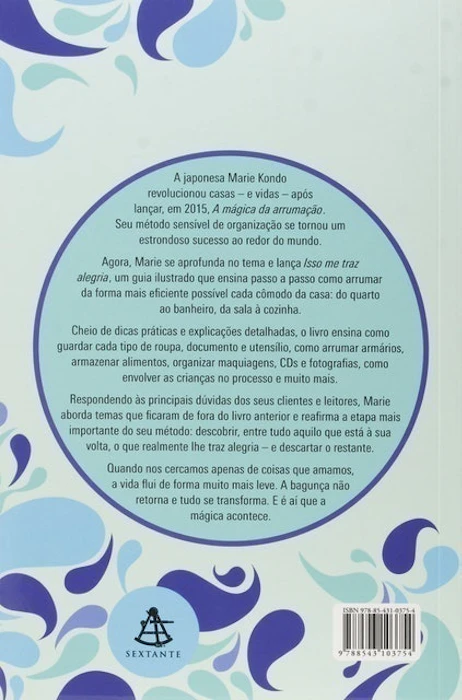MARIE KONDO Isso Me Traz Alegria Translation missing: pt-BR.activerecord.decorators.item_part_image/alt