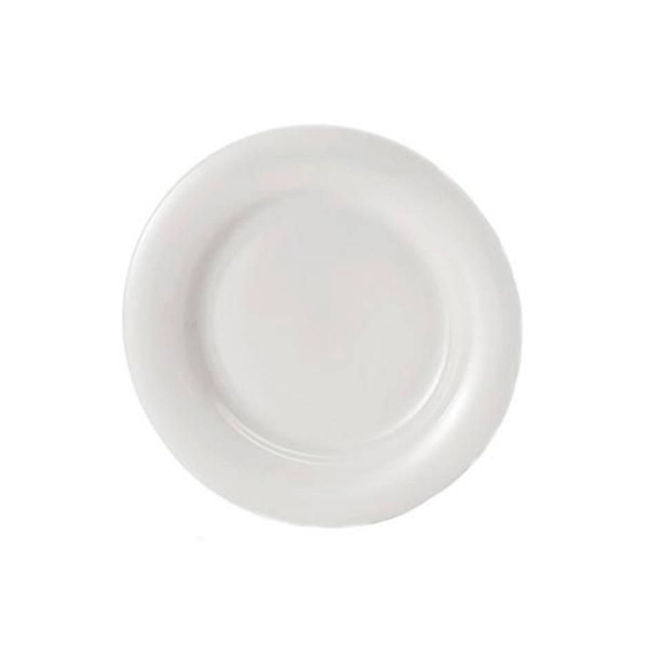 SAINT JAMES Prato Raso em Porcelana Super White 1 Peça Translation missing: pt-BR.activerecord.decorators.item_part_image/alt